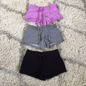 Girls 3 Piece Set Of Short From Justice| Size 10